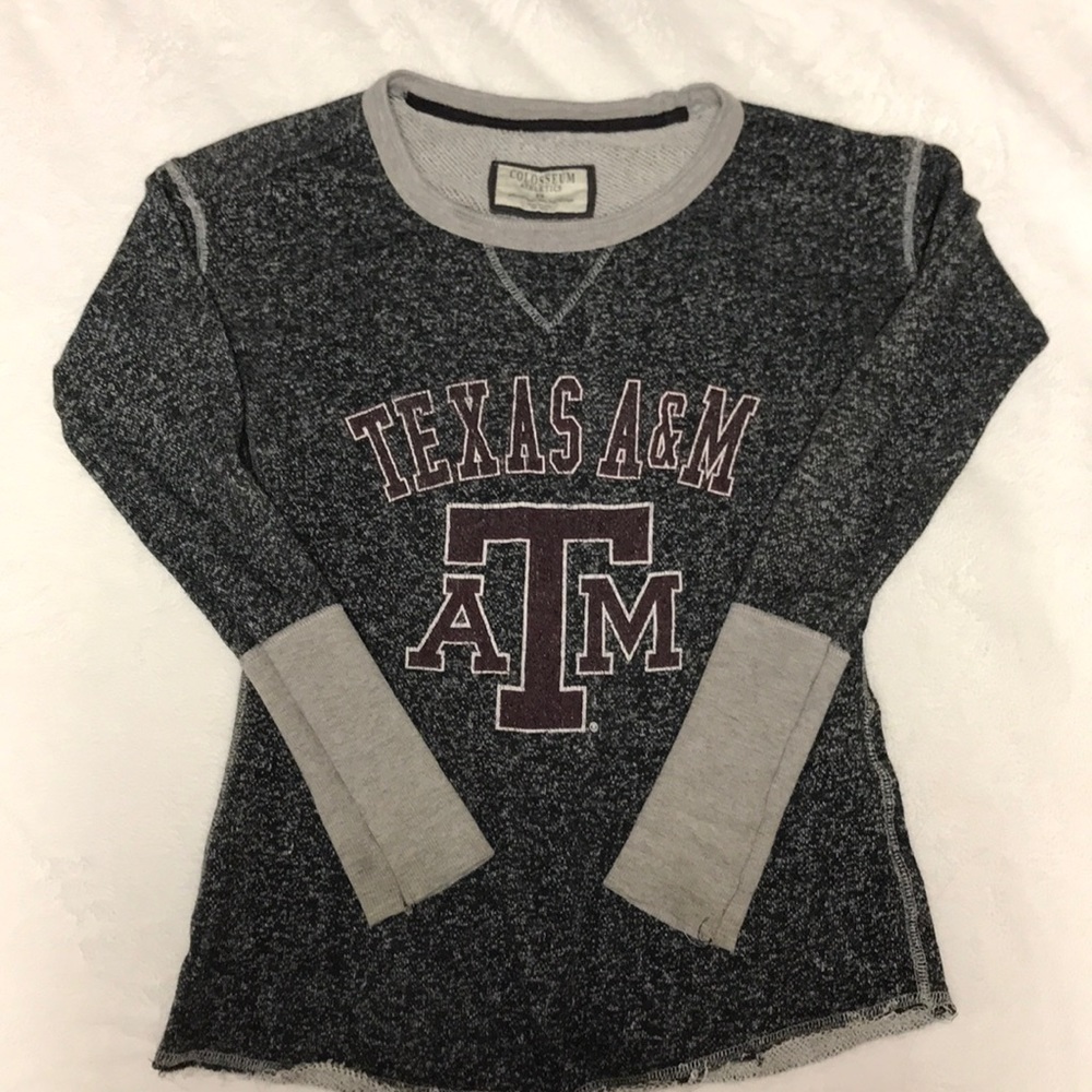 Texas A&M longsleeve sweater :))